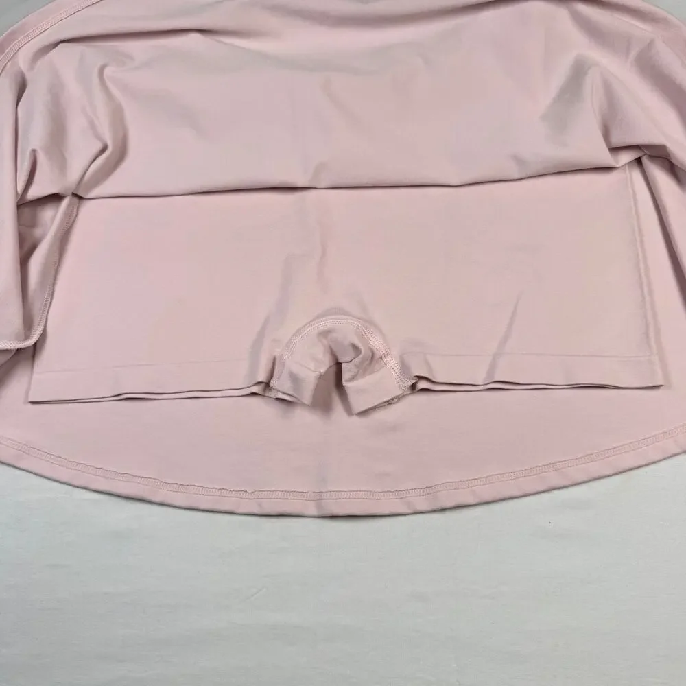 Wild Fable Skort Women's Large Pink Lace Trim Bow Seamless NWT